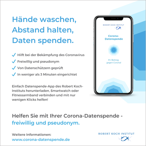Corona-Datenspende-App